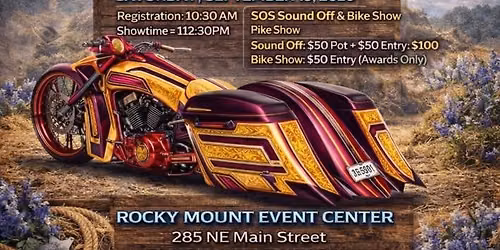 2026 SOS North Carolina- Team Money Cycles Sound Off Series