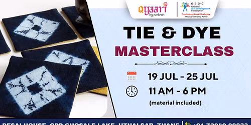Tie & Dye Masterclass