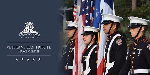 The Woodlands Township Veterans Day Tribute 2025