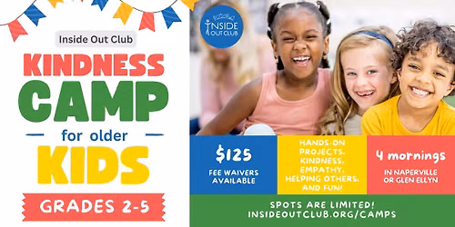 Kindness Summer Camp for Older Kids - Entering Grades 2-5