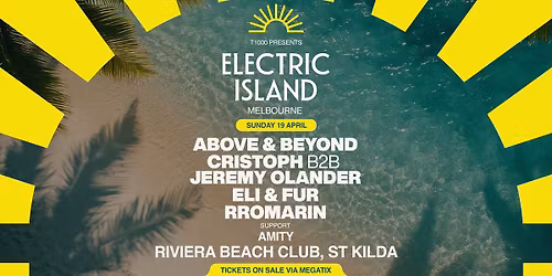 Electric Island Melbourne - Sunday