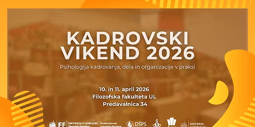 Kadrovski vikend 2026