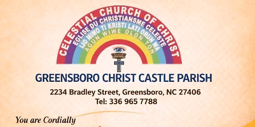 CCC Greensboro Christ Castle Parish Juvenile Harvest