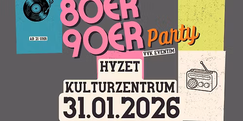 80er 90er Party