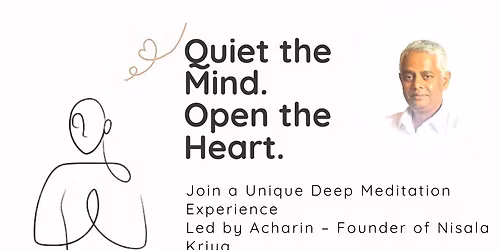 Experience Deep Stillness with Acharin - Meditation Event in Colombo March 14