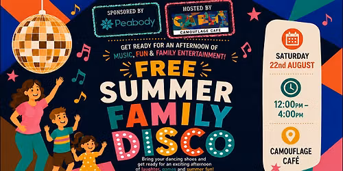FREE Summer Family Disco Party 2026