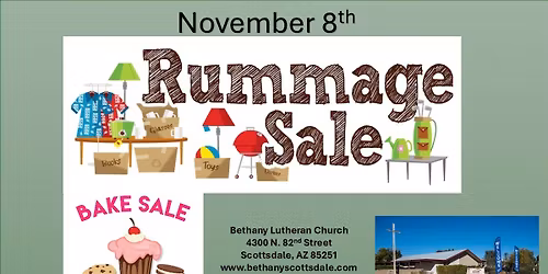 Rummage Sale & Bake Sale