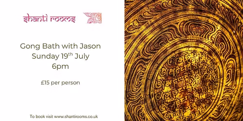 Gong Bath with Jason
