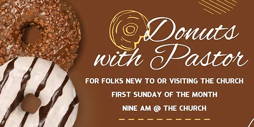 Donuts with Pastor