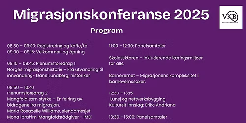 MIGRASJONSKONFERANSE 2025