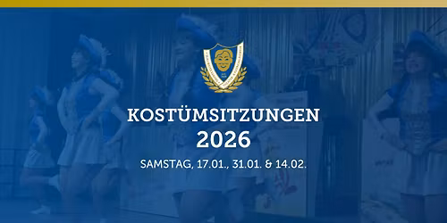 Kost\u00fcmsitzungen \u201eBlau-Wei\u00df\u201c Ehrang 2026
