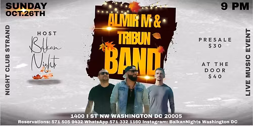 ALMIR M & TRIBUN BAND WASHINGTON DC