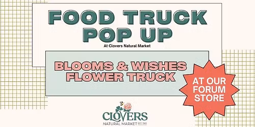 Flower Truck Pop Up with Blooms & Wishes