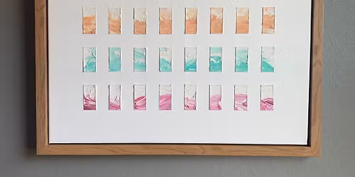 "Texture Blocks" Paint & Sip, hosted at Dunn Brothers