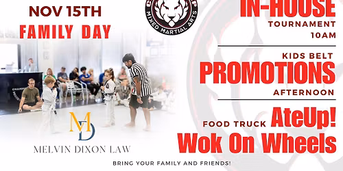 Family Day & In-House Tournament | Championship MMA