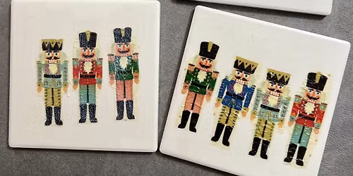 Ceramic Coaster Decoupage Workshop