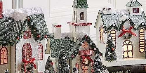 Winter Village: A Whimsical Paint Party