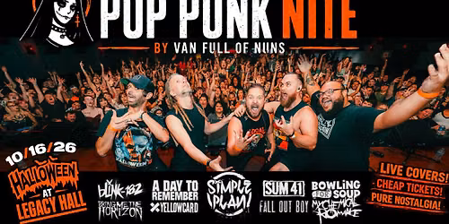 Van Full Of Nuns | Halloween Pop Punk Nite