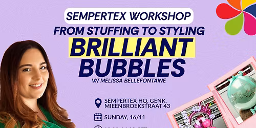 Masterclass Brilliant Bubbles with Melissa Bellefontaine