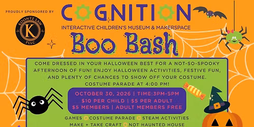 Cognition's Boo Bash- Not So Spooky Fun