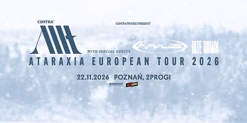 Allt + Avralize, Bite Down \/ 22 XI 2026 \/ Pozna\u0144