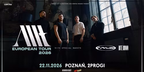 Allt + Avralize, Bite Down \/ 22 XI 2026 \/ Pozna\u0144