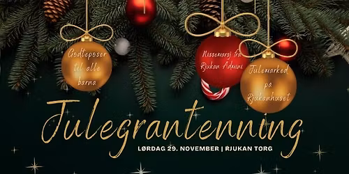 \ud83c\udf84 Julegrantenning p\u00e5 Rjukan\ud83c\udf84