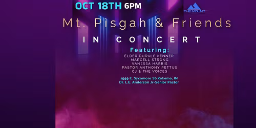 Mt. Pisgah & Friends "In Concert"
