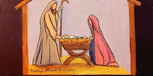 Canvas Acrylic Painting with Evelyn Marie