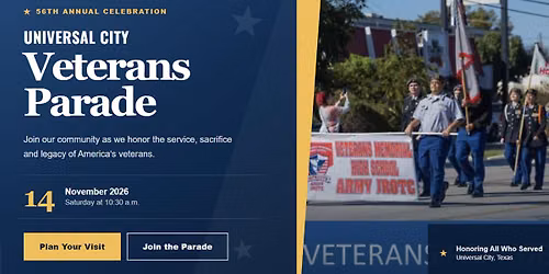 Universal City Veterans Parade 2026