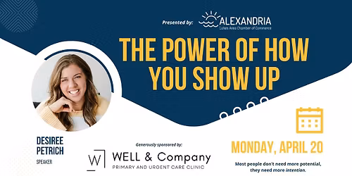 Chamber Spring Luncheon: The Power of How You Show Up