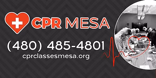 Infant Red Cross BLS CPR and AED Class in Mesa