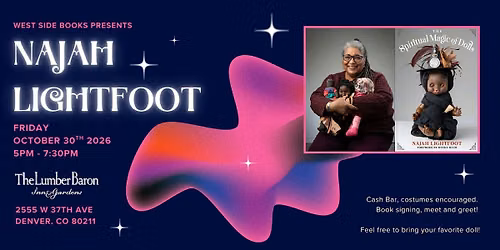 Najah Lightfoot and The Spiritual Magic of Dolls at The Lumber Baron Inn