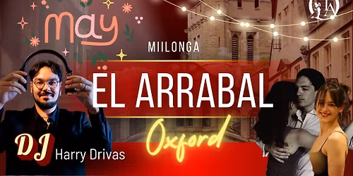 El Arrabal Milonga in Oxford!