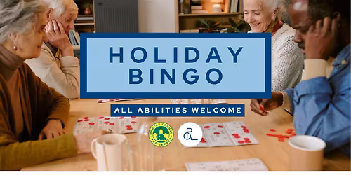 Holiday Bingo - Disability Friendly Event - All Abilities Welcome