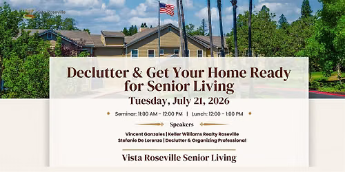 Declutter & Get Your Home Ready for Senior Living