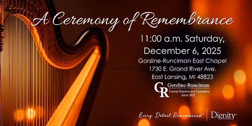 A Ceremony of Remembrance