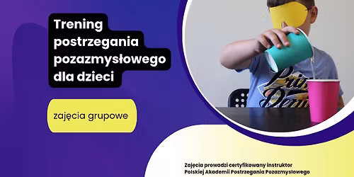 Trening postrzegania pozazmys\u0142owego dla dzieci 