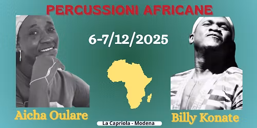 Stage di danza e percussioni tradizionali della Guinea