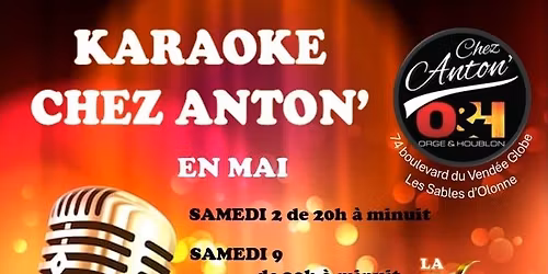 KARAOKE - CHEZ ANTON'