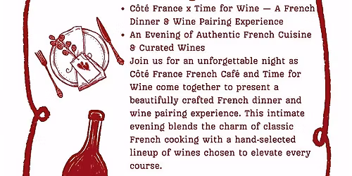 French Wine Pairing Dinner