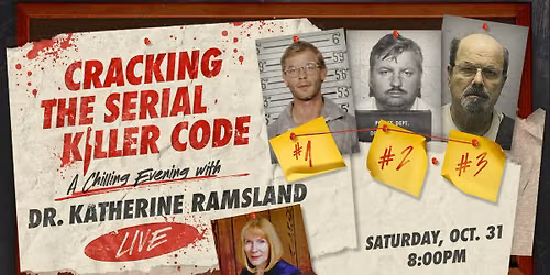 Cracking the Serial Killer Code: A Chilling Evening with Dr. Katherine Ramsland