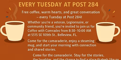 Coffee Break with Comrades