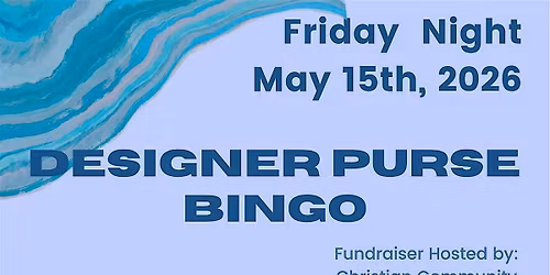 Designer Purse Bingo- FUNraiser
