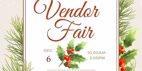"Mingle All The Way" Vendor Fair