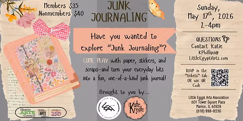 Junk Journaling Class (Beginners)
