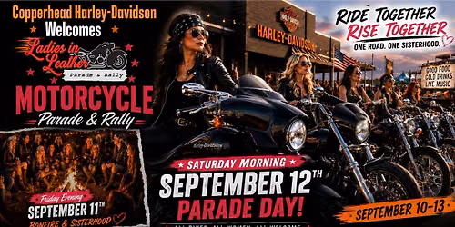 Ladies in Leather Parade & Rally
