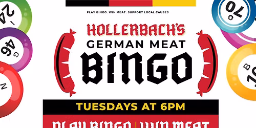 German Meat Bingo - Recovery House of Central Florida