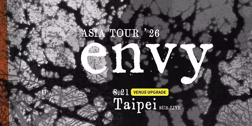 envy Asia Tour 2026 in Taipei