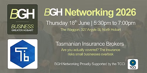 Business Greater Hobart Networking - June 2026